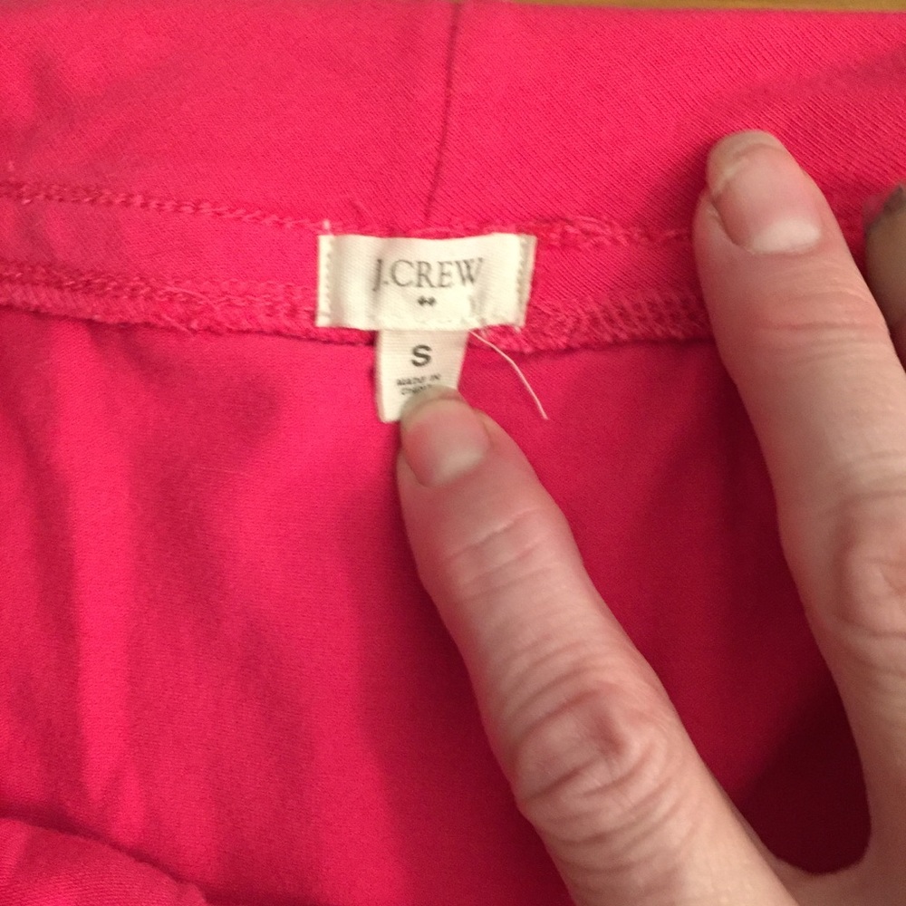 J. Crew cotton hot pink swingy mini skirt - Picture 7 of 8